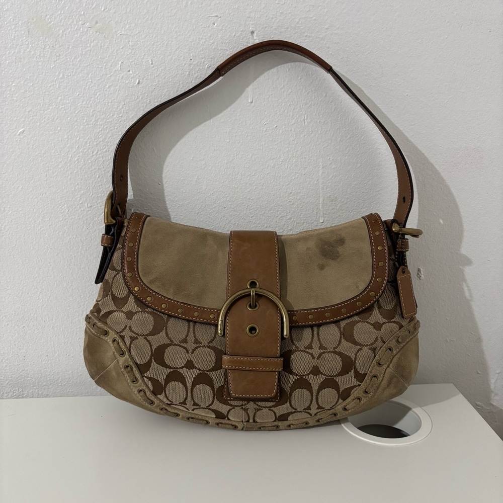 Coach Soho Suede Shoulder Bag